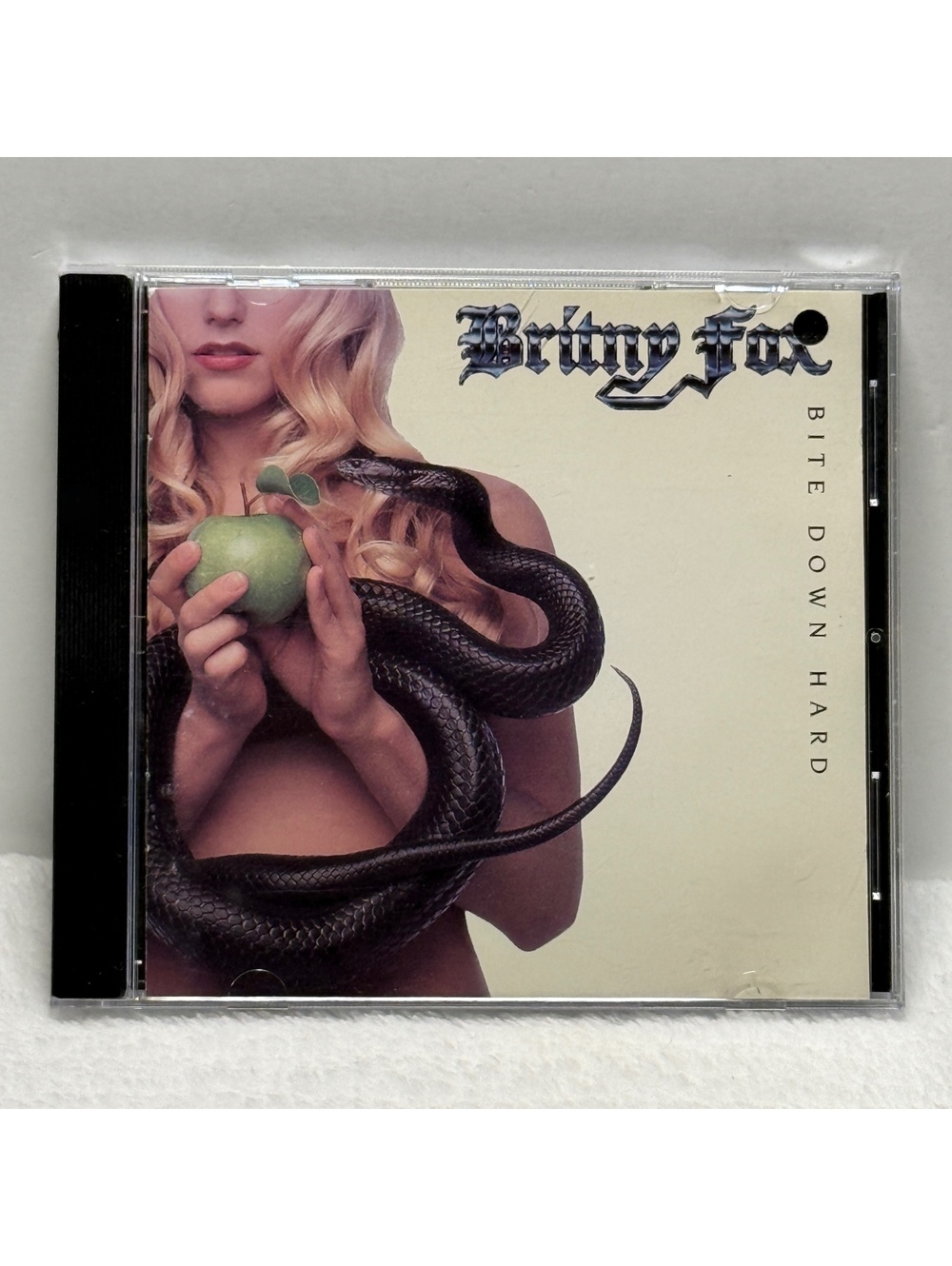 Britny Fox Bite Down Hard CD 1991 EastWest Hard Rock Glam Metal 91790-2